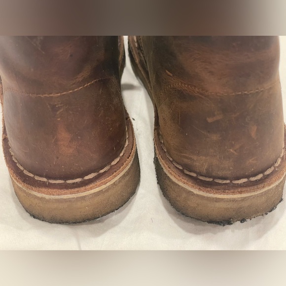 Clarks Brown Desert Chukka Boots with Suede Upper and Crepe Sole. - Picture 8 of 12